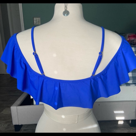 Raisins Mermaid Flounce Bra Bikini Top - Picture 7 of 12